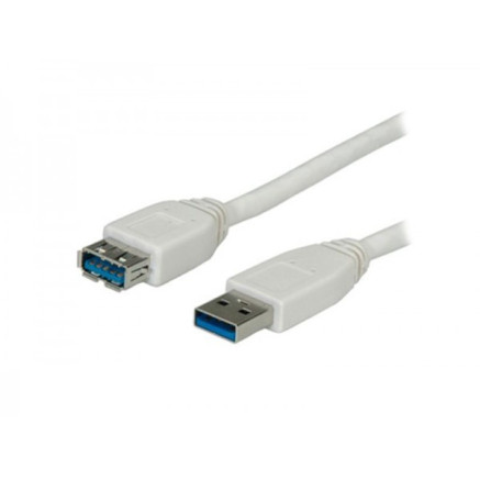 Adj 320-00022 câble USB USB 3.2 Gen 1 (3.1 Gen 1) 1,8 m USB A Blanc