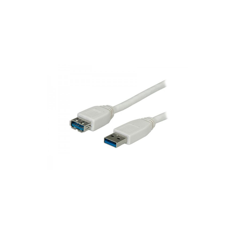 Adj 320-00022 câble USB USB 3.2 Gen 1 (3.1 Gen 1) 1,8 m USB A Blanc Adj 320-00022 câble USB USB 3.2 Gen 1 (3.1 Gen 1) 1,8 m USB A Blanc