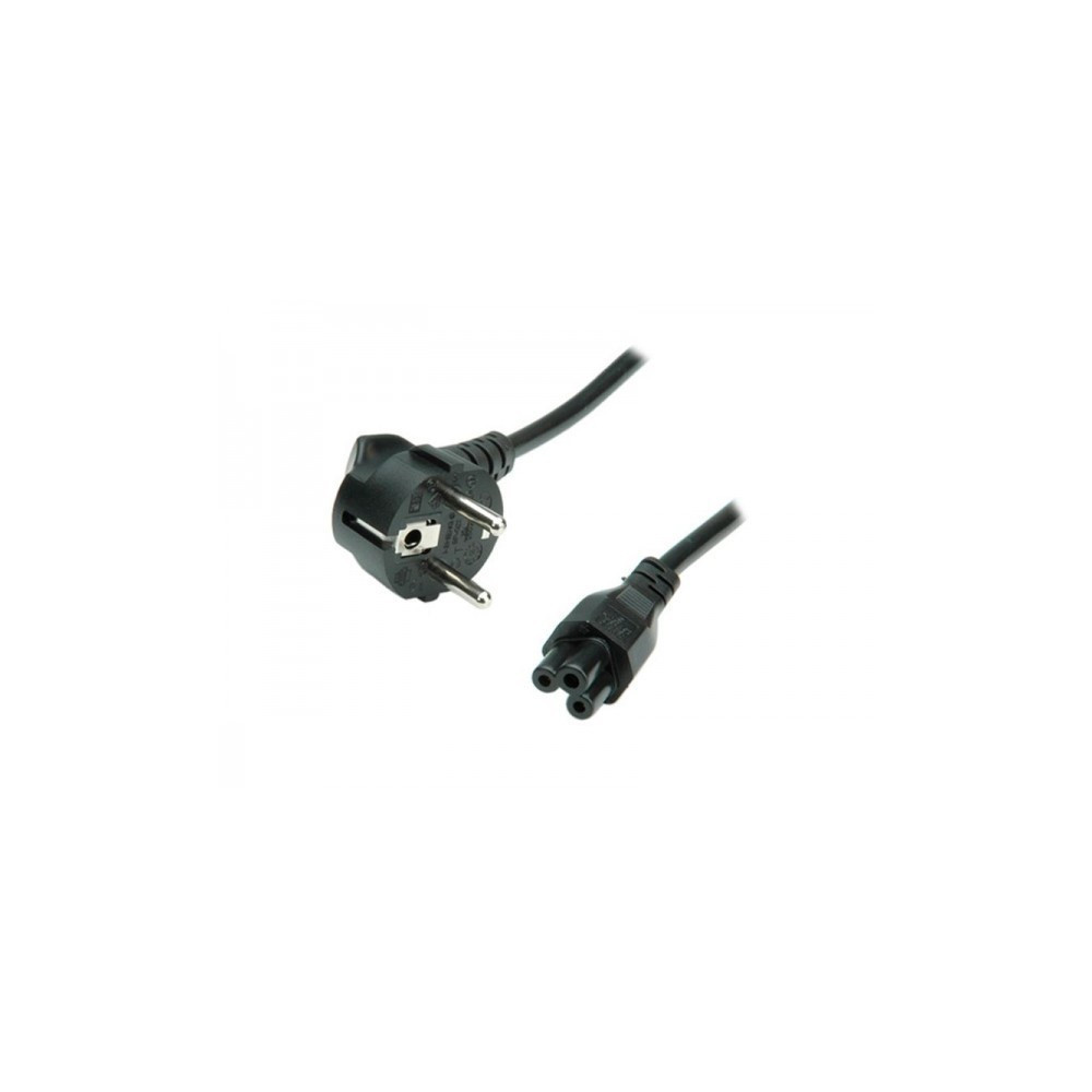 Adj 320-00082 câble électrique Noir 1,8 m Prise d'alimentation type F Coupleur C5 Adj 320-00082 câble électrique Noir 1,8 m Prise d'alimentation type F Coupleur C5