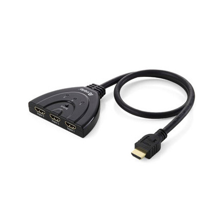 Equip 332703 commutateur écran, clavier et souris Noir