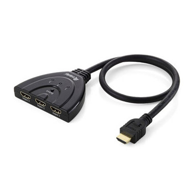 Equip 332703 commutateur écran, clavier et souris Noir