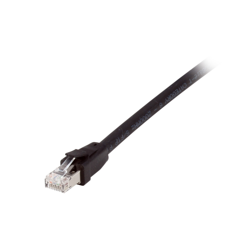Equip 608051 câble de réseau Noir 2 m Cat8.1 S FTP (S-STP)