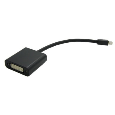 Adj 300-00053 câble vidéo et adaptateur 0,15 m Mini DisplayPort DVI-D Noir