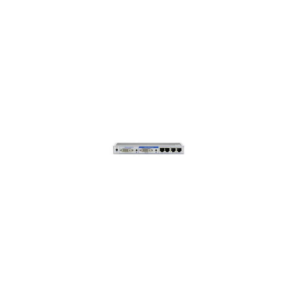 LevelOne ADE-8202 extension audio video Émetteur AV Gris