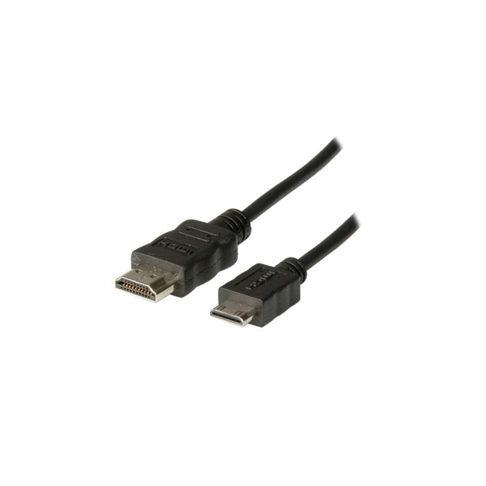 Adj HDMI 2m câble HDMI HDMI Type A (Standard) HDMI Type C (Mini) Noir Adj HDMI 2m câble HDMI HDMI Type A (Standard) HDMI Type C (Mini) Noir