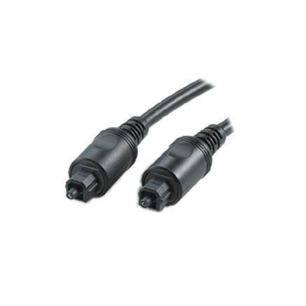 Adj Toslink 2m câble InfiniBand et à fibres optiques Noir