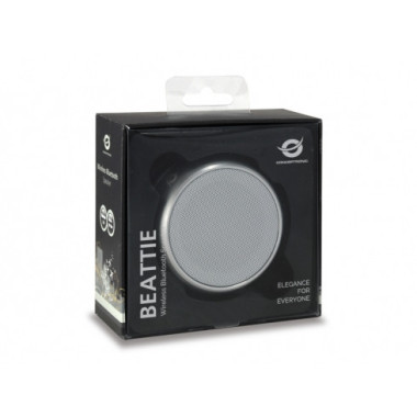 Conceptronic BEATTIE01S haut-parleur portable et de fête Argent 3 W