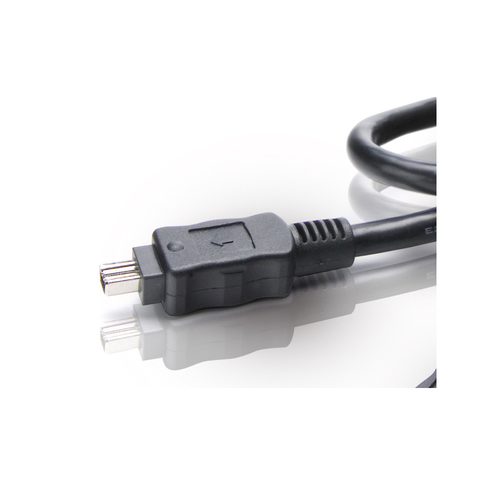 Conceptronic FireWire Cable 4-p 1.8m 1,8 m Noir