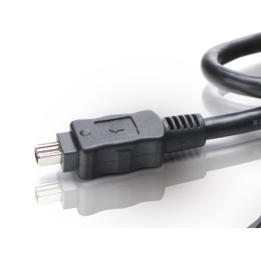 Conceptronic FireWire Cable 4-p 1.8m 1,8 m Noir