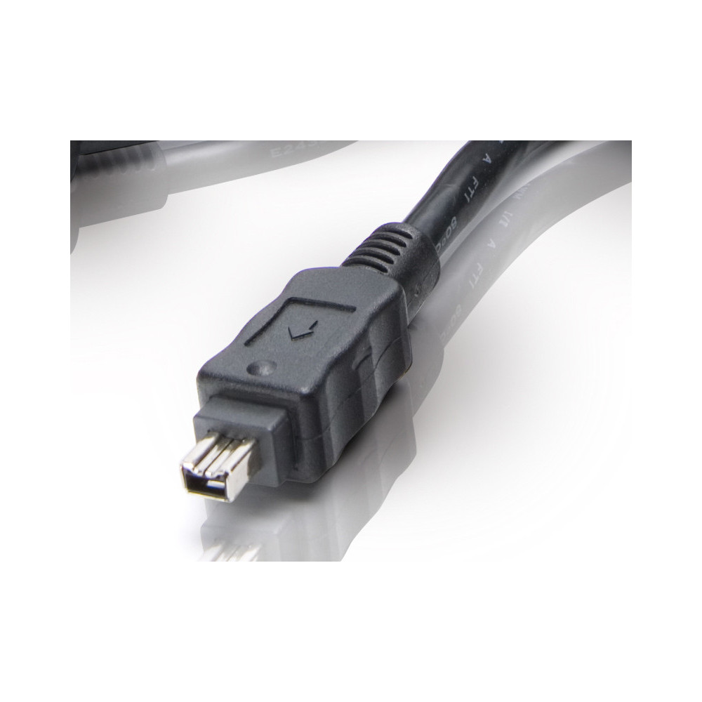 Conceptronic FireWire Cable 4-p 1.8m 1,8 m Noir