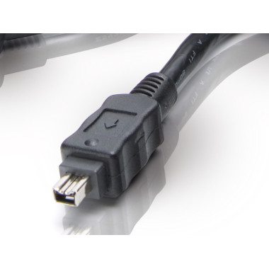 Conceptronic FireWire Cable 4-p 1.8m 1,8 m Noir