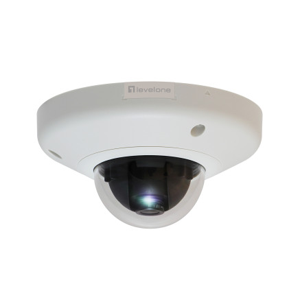 LevelOne FCS-3065 caméra de sécurité Dôme Caméra de sécurité IP 2592 x 1944 pixels Plafond mur
