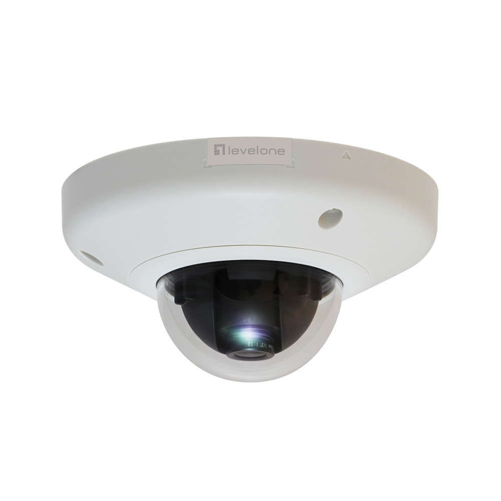 LevelOne FCS-3065 caméra de sécurité Dôme Caméra de sécurité IP 2592 x 1944 pixels Plafond mur LevelOne FCS-3065 caméra de sécurité Dôme Caméra de sécurité IP 2592 x 1944 pixels Plafond mur
