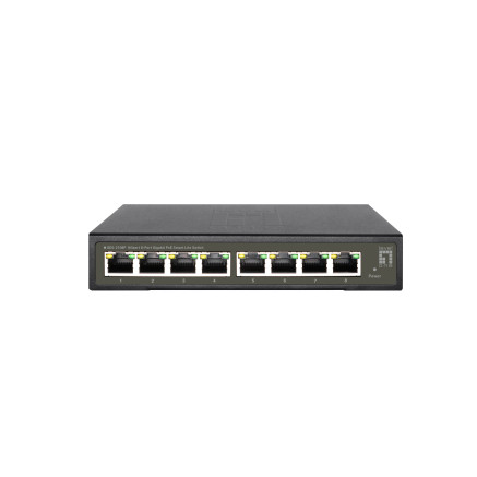 LevelOne GES-2108P commutateur réseau Géré L2 Gigabit Ethernet (10 100 1000) Connexion Ethernet, supportant l'alimentation via