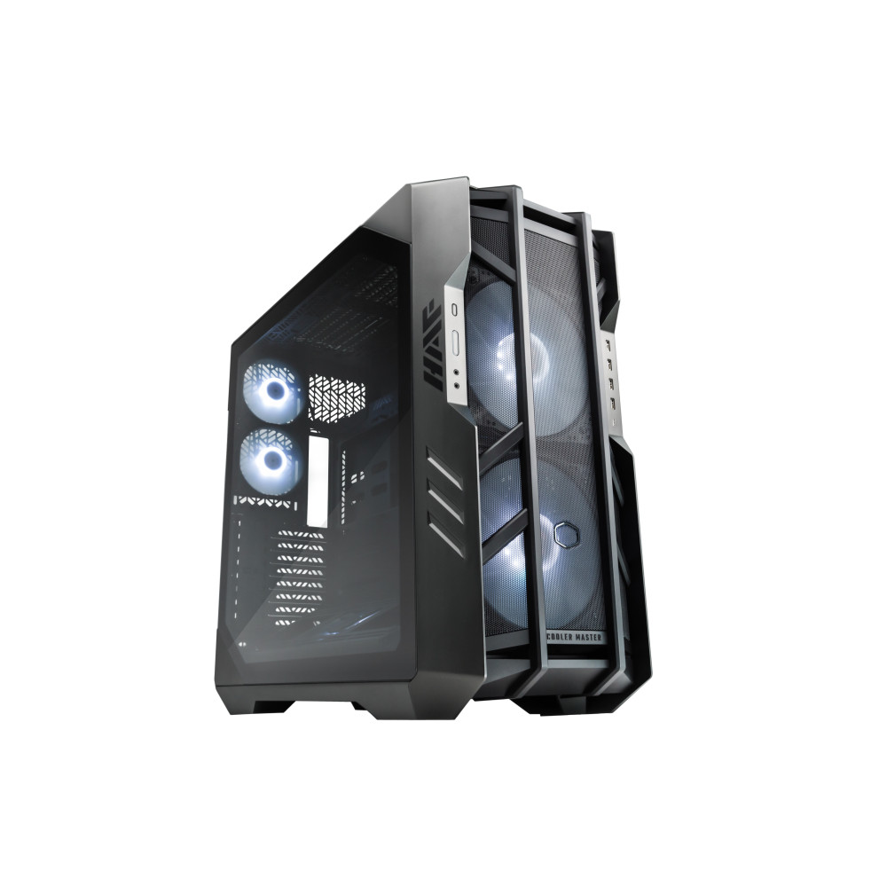 Cooler Master HAF The Berserker Full Tower Gris, Titane