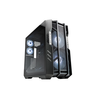Cooler Master HAF The Berserker Full Tower Gris, Titane