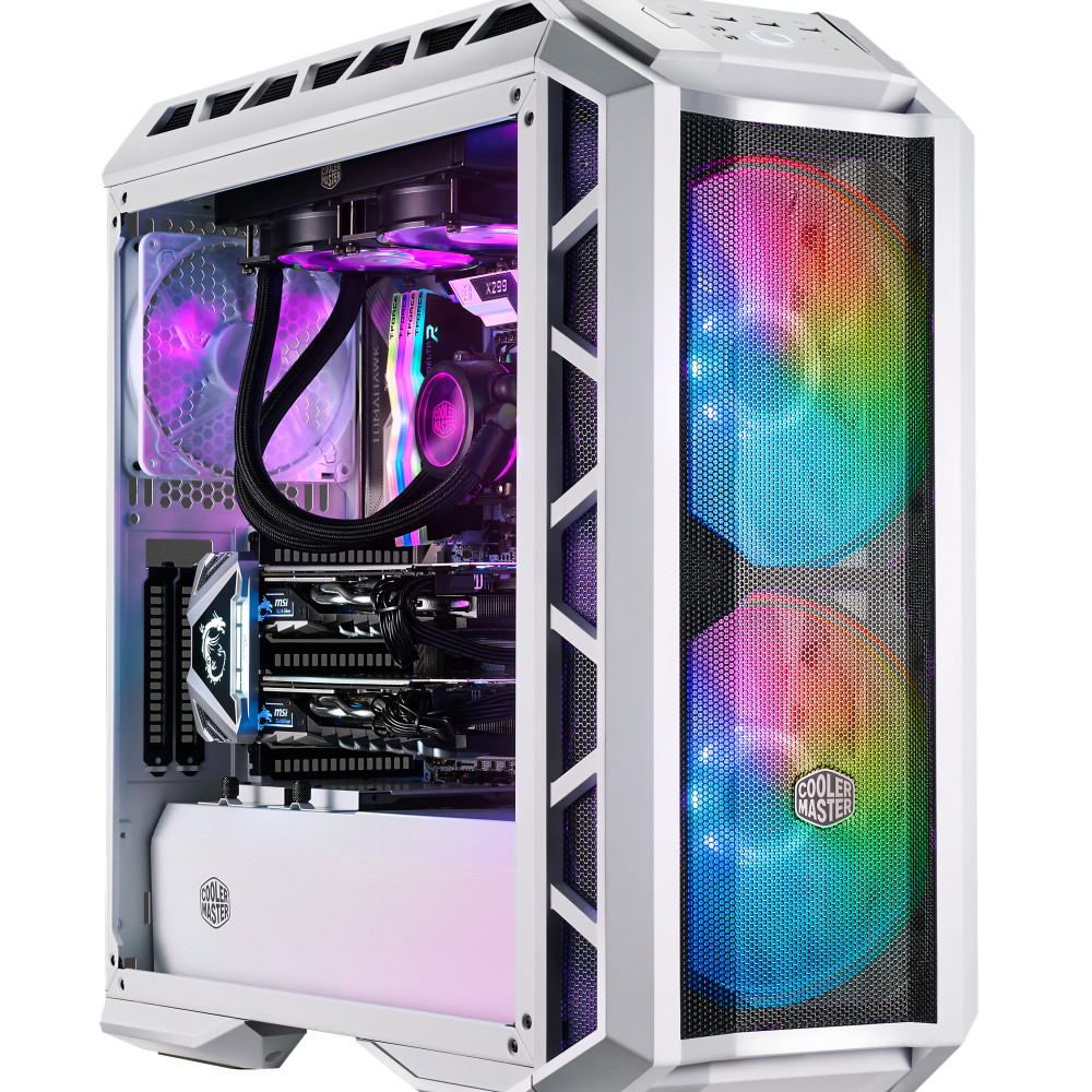 Cooler Master MasterCase H500P Mesh ARGB Midi Tower Blanc