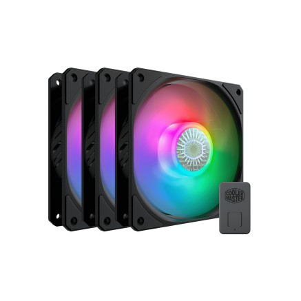 Cooler Master SickleFlow 120 ARGB Boitier PC Ventilateur 12 cm Noir 3 pièce(s)