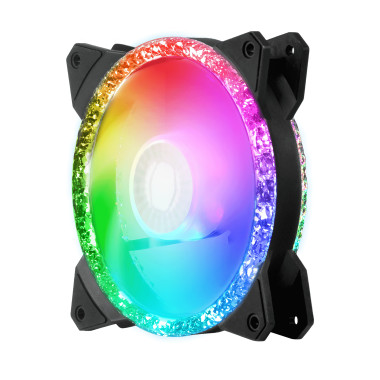 Cooler Master MasterFan MF120 Prismatic Boitier PC Ventilateur 12 cm Noir 1 pièce(s)