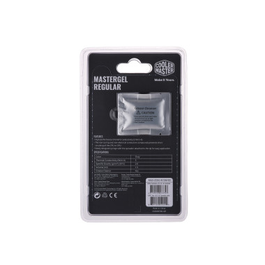 Cooler Master MasterGel Regular combiné de dissipateurs thermiques Pâte thermique 5 W m·K 12 g