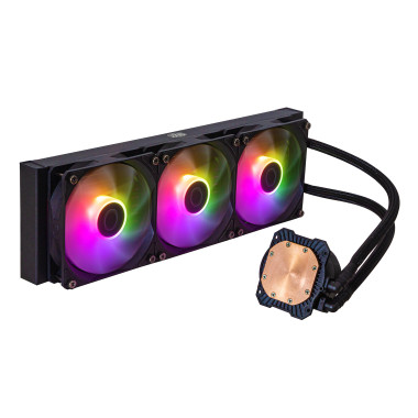 Cooler Master MasterLiquid 360L Core ARGB Processeur Kit de refroidissement du liquide 12 cm Noir