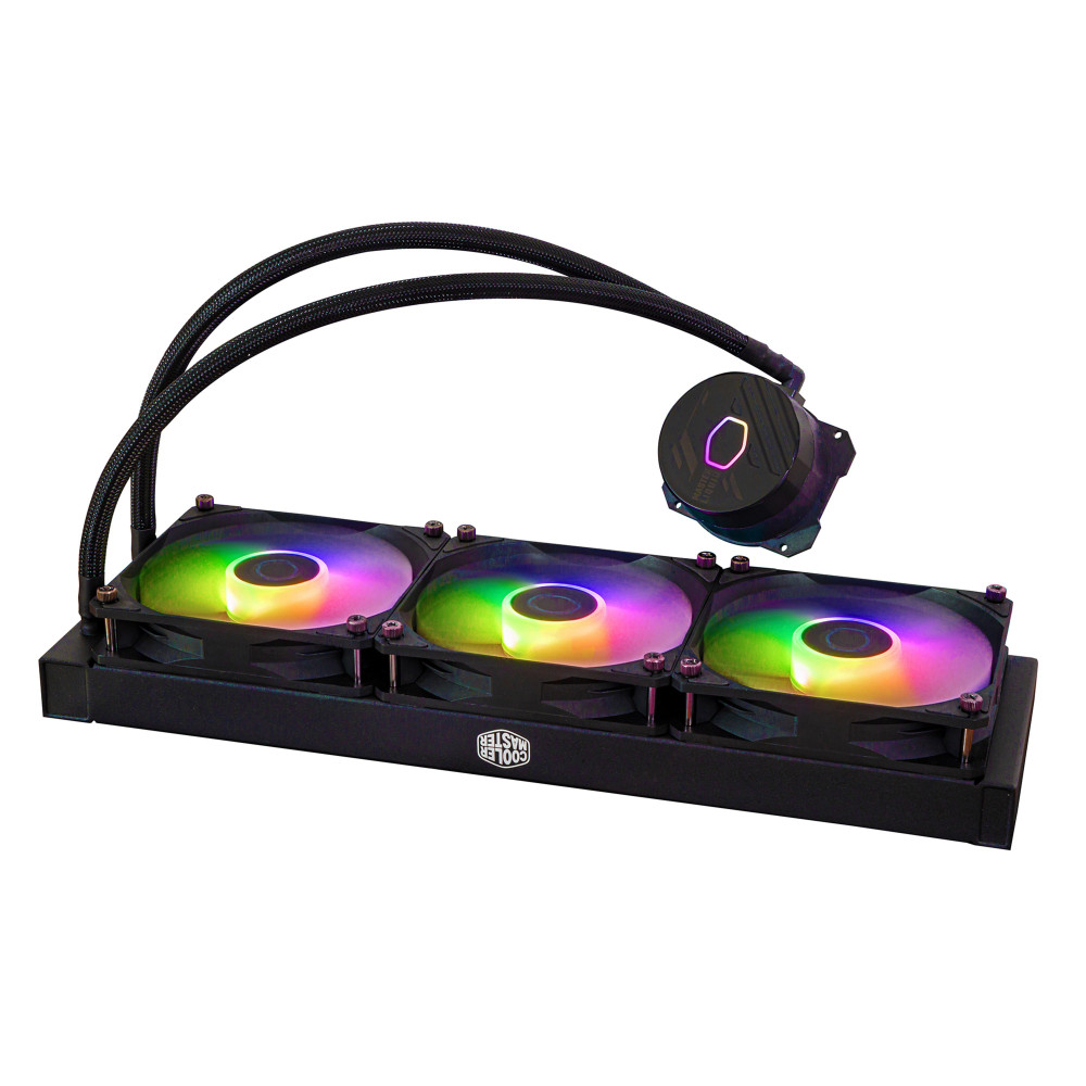 Cooler Master MasterLiquid 360L Core ARGB Processeur Kit de refroidissement du liquide 12 cm Noir