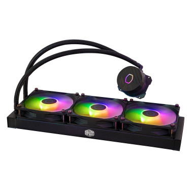 Cooler Master MasterLiquid 360L Core ARGB Processeur Kit de refroidissement du liquide 12 cm Noir