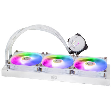 Cooler Master MasterLiquid 360L Core ARGB White Processeur Kit de refroidissement du liquide 12 cm Blanc