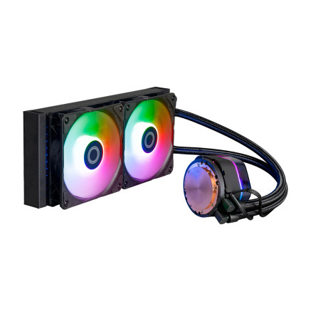Cooler Master MasterLiquid 240 ATMOS Processeur Kit de refroidissement du liquide 12 cm Noir
