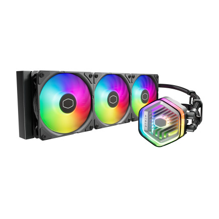 Cooler Master MasterLiquid 360 ATMOS Processeur Kit de refroidissement du liquide 12 cm Noir