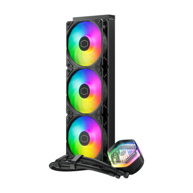 Cooler Master MasterLiquid 360 ATMOS Processeur Kit de refroidissement du liquide 12 cm Noir