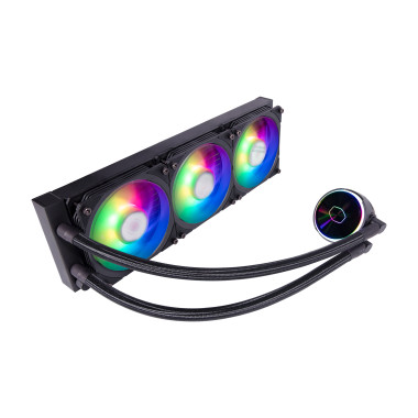 Cooler Master MasterLiquid PL360 Flux Processeur Kit de refroidissement du liquide 12 cm Noir