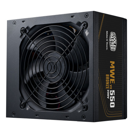 Cooler Master MWE Bronze 550 V3 230V unité d'alimentation d'énergie 550 W 24-pin ATX ATX Noir