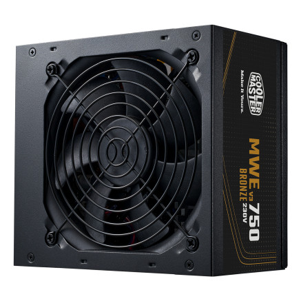 Cooler Master MWE Bronze 750 V3 230V unité d'alimentation d'énergie 750 W 24-pin ATX ATX Noir