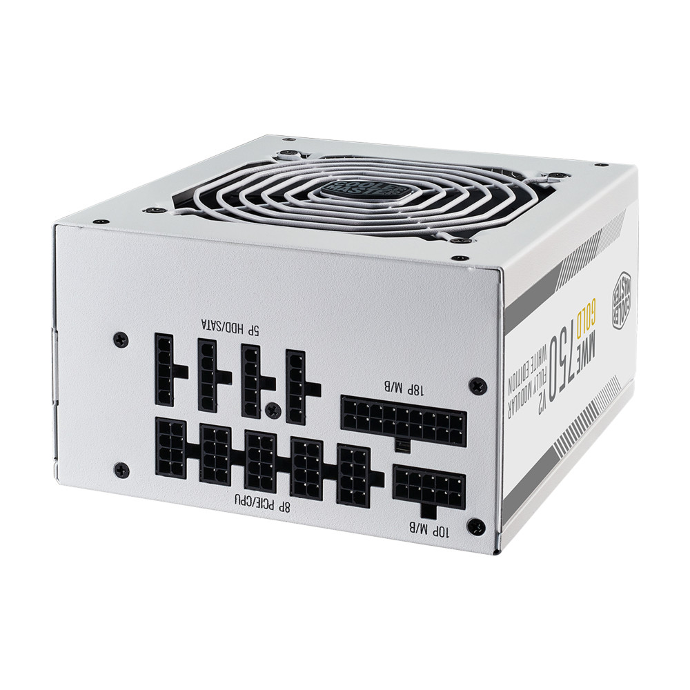 Cooler Master MWE Gold 750 V2 ATX 3.0 Ready White Edition unité d'alimentation d'énergie 750 W 24-pin ATX Blanc