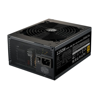 Cooler Master MWE Gold 1250 - V2 Full Modular unité d'alimentation d'énergie 1250 W 24-pin ATX ATX Noir