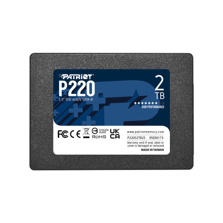 Patriot Memory P220 2TB 2 To 2.5" Série ATA III