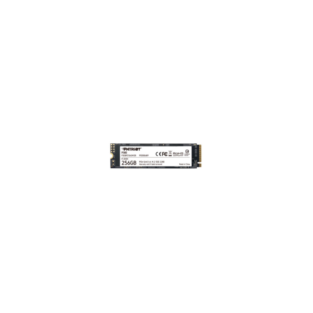 Patriot Memory P300P256GM28 disque SSD 256 Go M.2 PCI Express NVMe Patriot Memory P300P256GM28 disque SSD 256 Go M.2 PCI Express NVMe