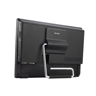 Shuttle All-In-One Barebone P52U, 15,6" Multi-Touch-Screen, Celeron 5205U,Wifi, IP54, sans ventilateur, fonctionnement