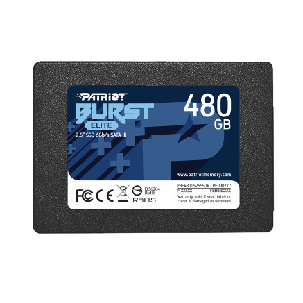 Patriot Memory Burst Elite 480 Go 2.5" Série ATA III