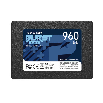 Patriot Memory Burst Elite 960 Go 2.5" Série ATA III