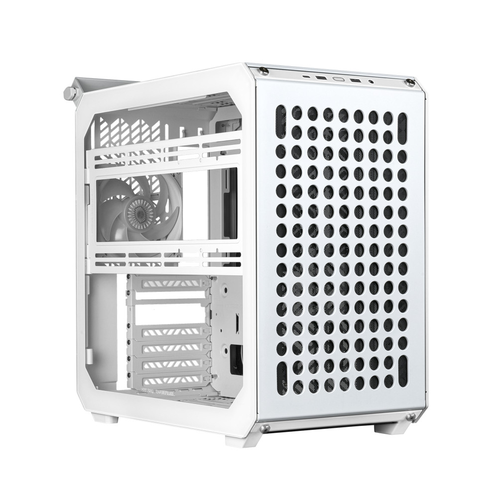 Cooler Master QUBE 500 Flatpack White Edition Midi Tower Blanc