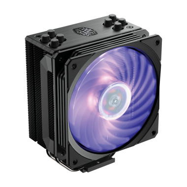 Cooler Master Hyper 212 RGB Black Edition w LGA1700 Processeur Refroidisseur 12 cm Noir