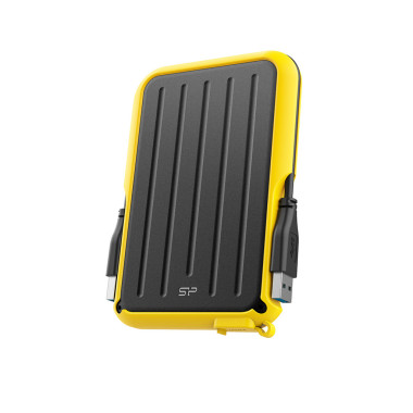 Silicon Power A66 disque dur externe 1 To USB Type-A 3.2 Gen 1 (3.1 Gen 1) Noir, Jaune