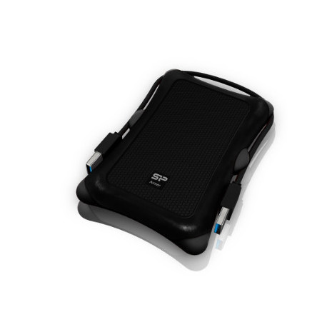 Silicon Power Armor A30 disque dur externe 2 To 2.5" USB Type-A Noir