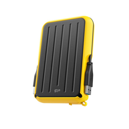 Silicon Power A66 disque dur externe 4 To USB Type-A 3.2 Gen 1 (3.1 Gen 1) Noir, Jaune