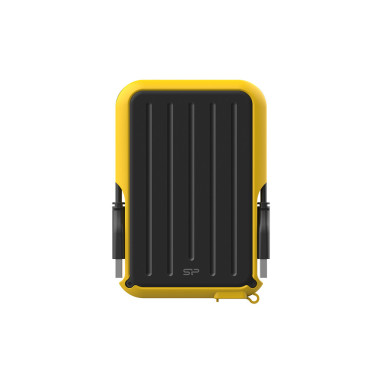 Silicon Power A66 disque dur externe 4 To USB Type-A 3.2 Gen 1 (3.1 Gen 1) Noir, Jaune