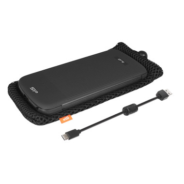 Silicon Power QP75 Lithium Polymère (LiPo) 10000 mAh Noir