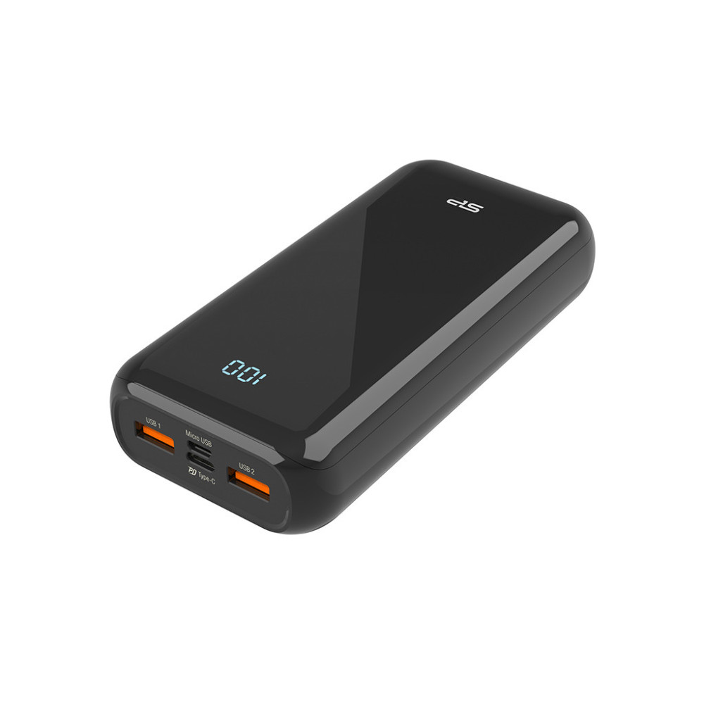 Silicon Power QS28 Lithium Polymère (LiPo) 20000 mAh Noir