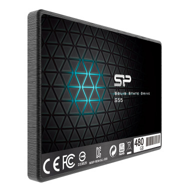 Silicon Power Slim S55 480 Go 2.5" Série ATA III TLC